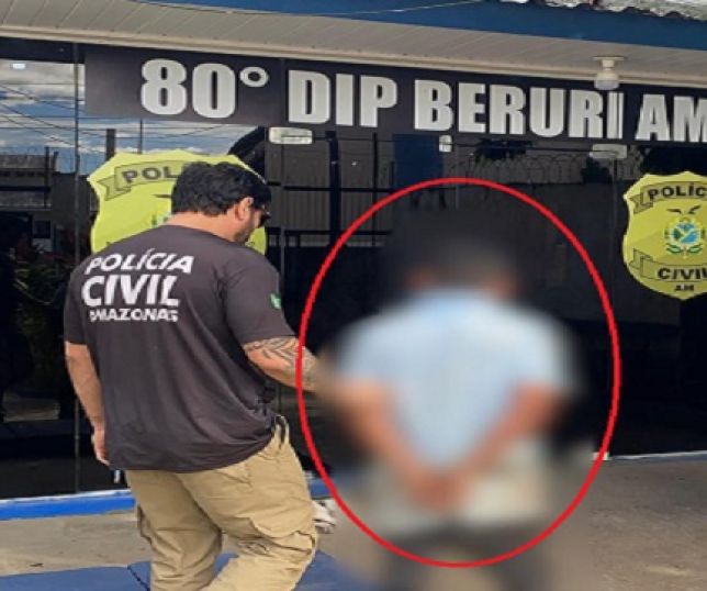 Polícia prende autor de estupro de vulnerável e exploração sexual contra sobrinhas em Beruri, no interior do Amazonas