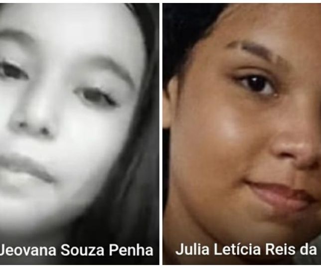 Polícia Civil divulga imagens de duas adolescentes desaparecidas em Manaus