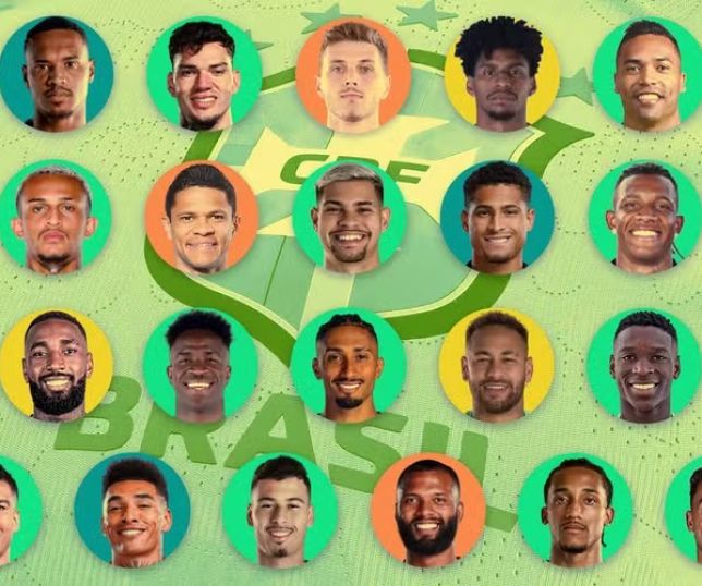Convocados da Seleção Brasileira para a Copa do Mundo 2026: confiara a lista de Ancelotti. VEJA REPORTAGEM DO 'PORTAL DO ZACARIAS' AO VIVO