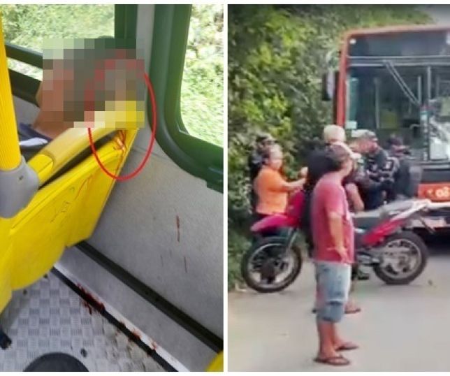 Policiais da Delegacia de Homicídios prendem ex-presidiário que matou homem com tiro na nuca dentro de ônibus no bairro Puraquequara, Zona Leste de Manaus. VEJA VÍDEOS