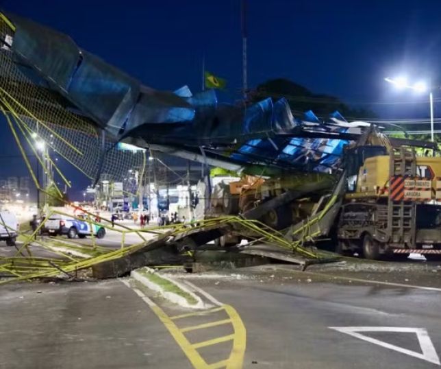 Obra de passarela provoca interdições e muda linhas de ônibus na Torquato Tapajós, Zona Centro-Sul de Manaus
