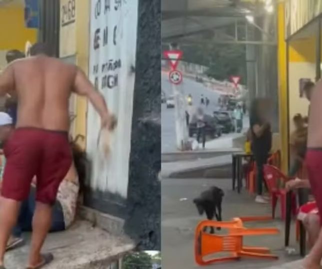 Vídeo mostra mulher sendo agredida com chicotadas em plena rua. VEJA VÍDEO