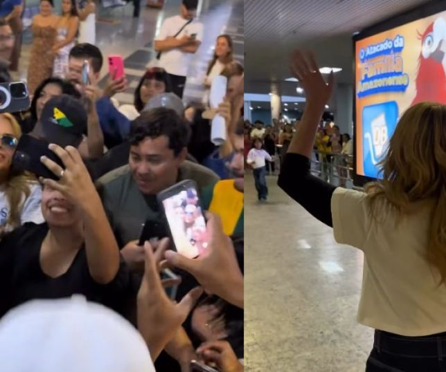 Joelma chega a Manaus para se apresentar no Festival da Cunhã 2026. VEJA VÍDEO