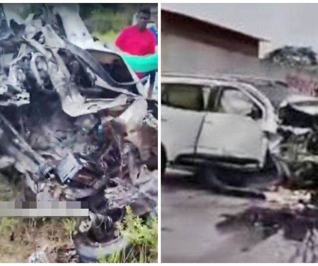 Venezuelano morre no local e três pessoas ficam feridas em violenta colisão de carros na Avenida Margarita, Zona Norte de Manaus. VEJA VÍDEOS
