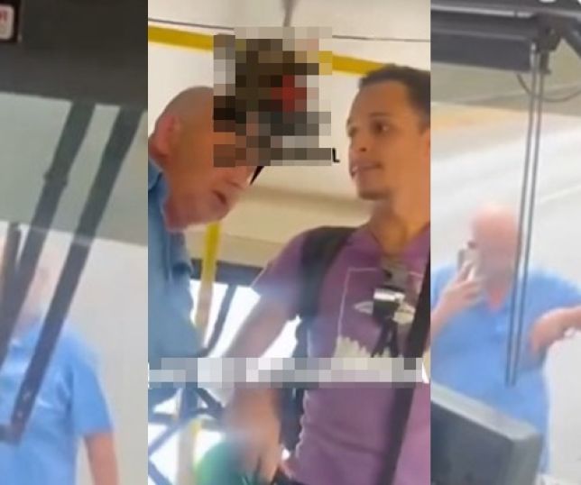 REVOLTANTE: Motorista tenta retirar trabalhador de ônibus por transportar material de serviço. VEJA VÍDEO