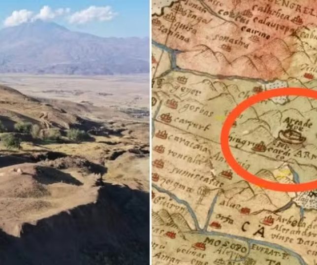 Mapa-múndi de 1587 aponta possível localização da Arca de Noé