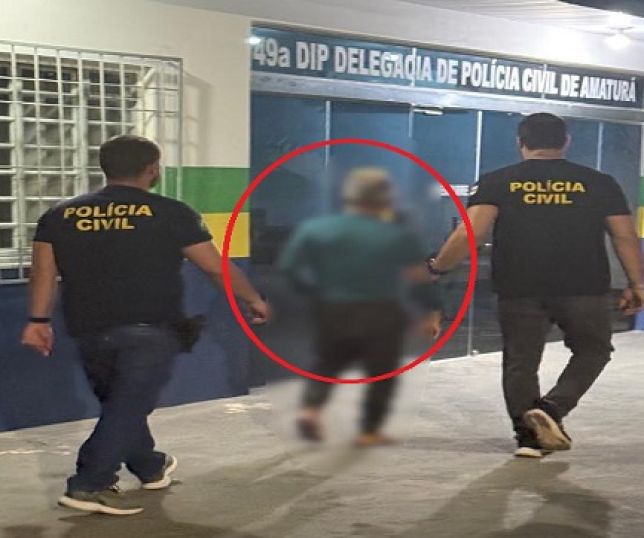 Homem é preso por abusar sexualmente de duas sobrinhas adolescentes em Amaturá, interior do Amazonas. VEJA VÍDEO