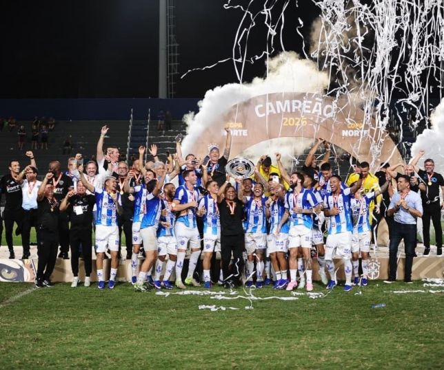 Paysandu vence o Nacional em Manaus e conquista a Copa Norte com atuação dominante