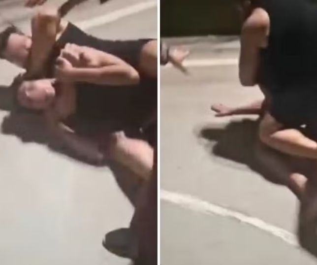 Homem espanca menino até desmaiar após briga com o filho por causa de futebol em praça de Goiânia, diz família. VEJA VÍDEO