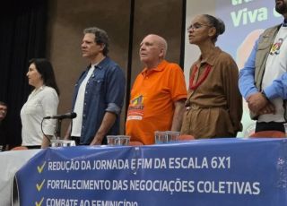 Haddad defende ''escala 7x0''  até eleições e reforça mobilização pró-Lula em ato do 1º de Maio