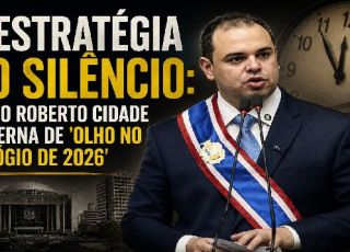 'SEGREDOS DE BASTIDORES': A ESTRATÉGIA DO SILÊNCIO: COMO ROBERTO CIDADE GOVERNA DE 'OLHO NO RELÓGIO DE 2026'