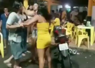 Ciúmes termina em pancadaria no interior do Pará e confusão viraliza nas redes sociais. VEJA VÍDEO