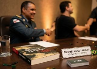 Livro sobre crime organizado na Amazônia será lançado em Manaus no próximo dia 28. Coronel Marcus Vinícius, ex-secretário de Segurança, é um dos autores do livro