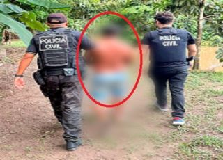 Policiais da DEP prendem homem por estupro de crianças e adolescentes da mesma família no município de Tabatinga, interior do Amazonas
