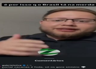 'Você vê que o negócio ficou sério é quando você sai no Portal do Zacarias... ainda bem que estou vivo ainda', diz influenciador Gabriel Silva após repercussão de matéria postada no PORTAL DO ZACARIAS. VEJA VÍDEO