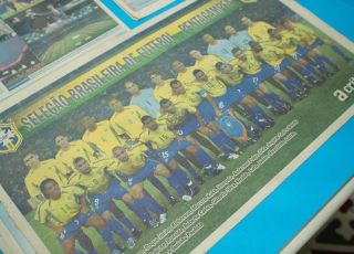 Exposição na Biblioteca Pública revive conquista do penta da Seleção Brasileira