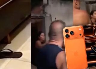 Promessa de iPhone termina em confusão familiar e vídeo viraliza nas redes. VEJA AS IMAGENS