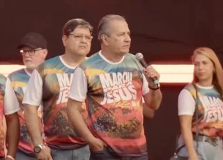 Sem Flávio, Marcha para Jesus no Rio de Janeiro teve discurso político de Malafaia