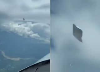 Vídeo de piloto mostrando suposto OVNI próximo a avião viraliza nas redes