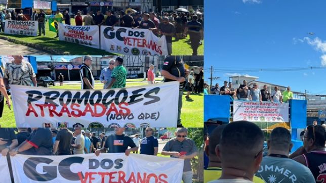 CHEGA DE ESPERA! POLICIAIS E BOMBEIROS VÃO ÀS RUAS E COBRAM REAJUSTE SALARIAL E PROMOÇÕES ATRASADAS NO AMAZONAS. VEJA VÍDEO E REPORTAGEM DO 'PORTAL DO ZACARIAS' AO VIVO