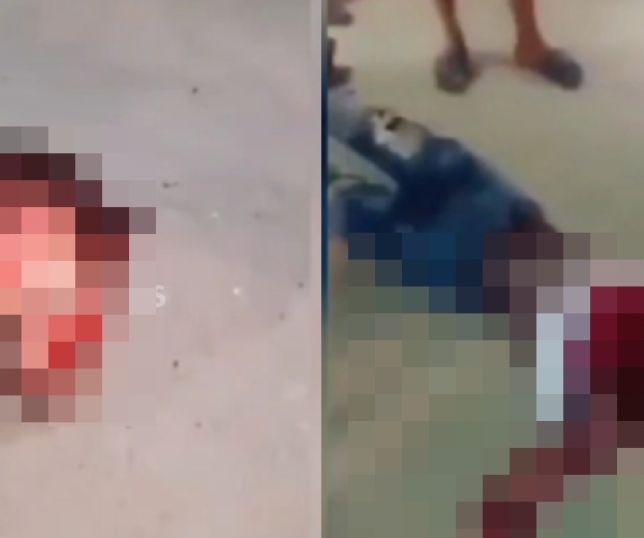 IMAGENS FORTES! ACERTO DE CONTAS SANGRENTO! Membro de facção criminosa é decapitado por milícia rival na Nigéria. VEJA VÍDEO