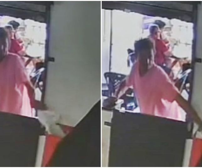 Câmera de segurança filma homem furtando celular em ponto de venda de café da manhã no bairro Cidade Nova, Zona Norte de Manaus. VEJA VÍDEO