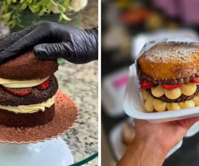 X-Bolo, Cake Burger e Sweet Burger: novo viral gastronômico impulsiona confeiteiros em todo o Brasil