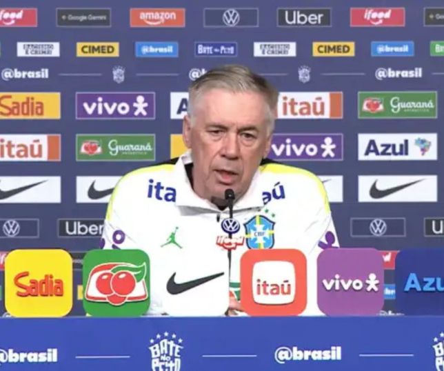 Ancelotti atualiza situação de Neymar e confirma ausência em Brasil x Egito. VEJA 