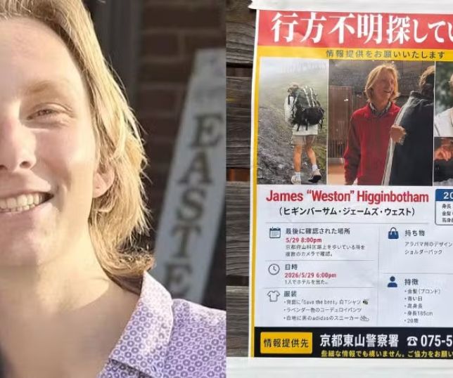 Corpo de estudante americano desaparecido durante viagem em família é encontrado no Japão