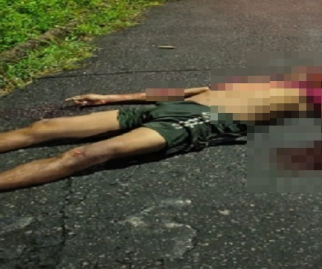 IMAGENS FORTES! Corpo de homem crivado de tiros é encontrado em rua do bairro Terra Nova 3, Zona Norte de Manaus