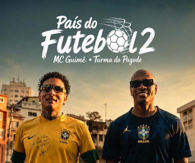 MC Guimê relança sucesso da Copa com 'País do Futebol 2'' ao lado do Turma do Pagode