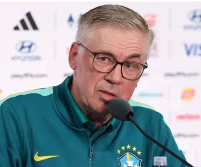 Ancelotti fala sobre estreia em Copas e destaca honra de comandar a Seleção Brasileira