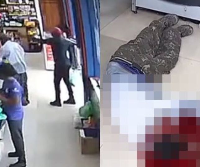 IMAGENS FORTES! Serralheiro é executado a tiros dentro de supermercado enquanto embalava mercadorias no Pará. VEJA VÍDEOS