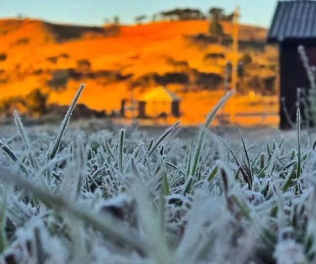 Frente fria histórica avança e pode provocar geada generalizada com temperaturas de até -5°C no Sul