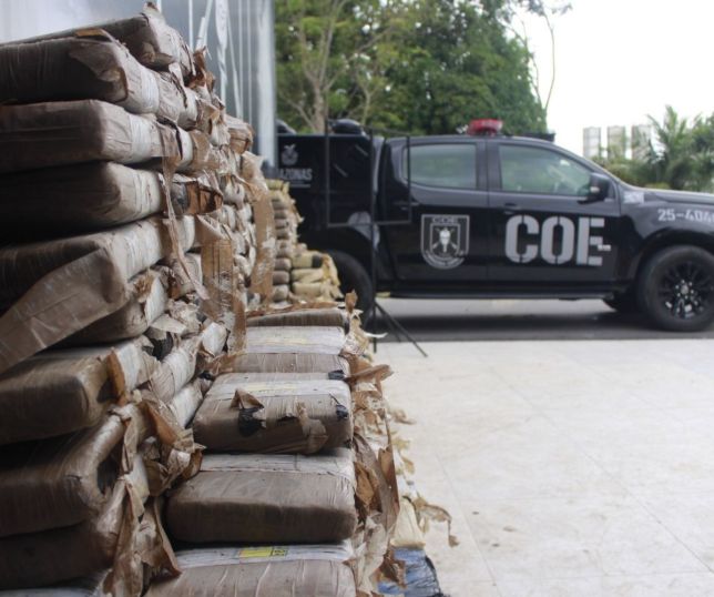 Operação Segurança Presente apreende mais de 4 toneladas de drogas e realiza 832 prisões no Amazonas