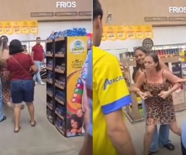 Vídeo mostra discussão entre clientes e repercute nas redes sociais. VEJA 