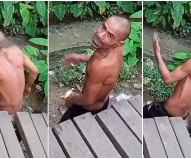 Tribunal do crime não perdoa e castiga acusado de roubos e furtos com pauladas nas mãos em plena via pública no bairro São Geraldo, Zona Centro-Sul de Manaus. VEJA VÍDEO