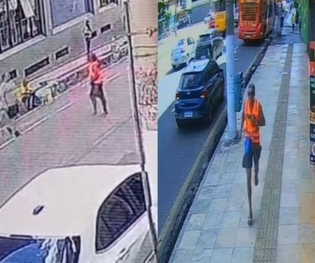 Turista é esfaqueado na cabeça após discussão com flanelinha em Belém. VEJA VÍDEO