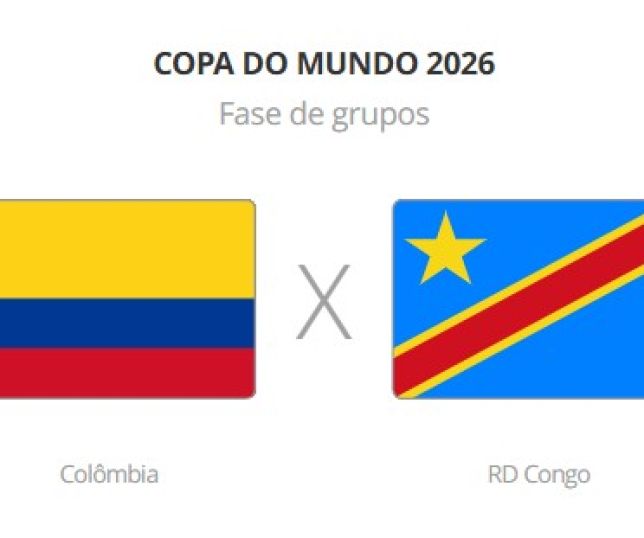 Colômbia x RD Congo jogam nesta terça-feira (23). Veja onde assistir ao vivo, horário e escalações