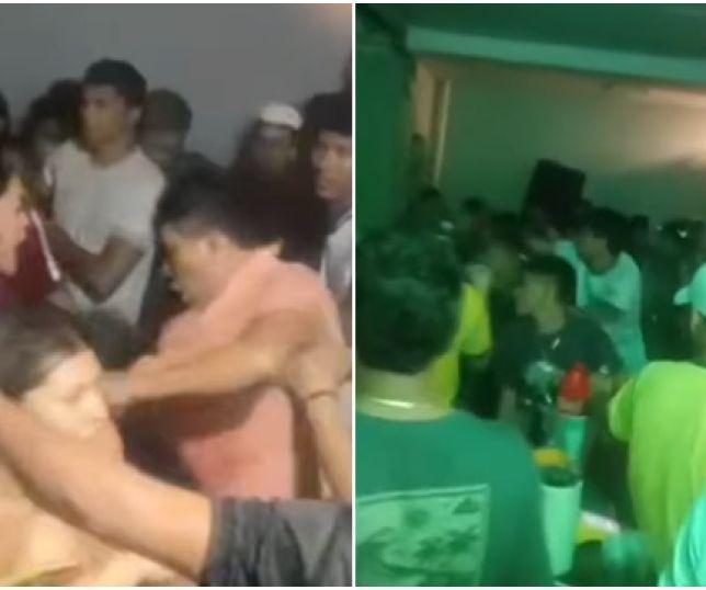 Pancadaria generalizada entre homens e mulheres embriagados em casa de shows no município de Manacapuru, Região Metropolitana de Manaus. VEJA VÍDEO
