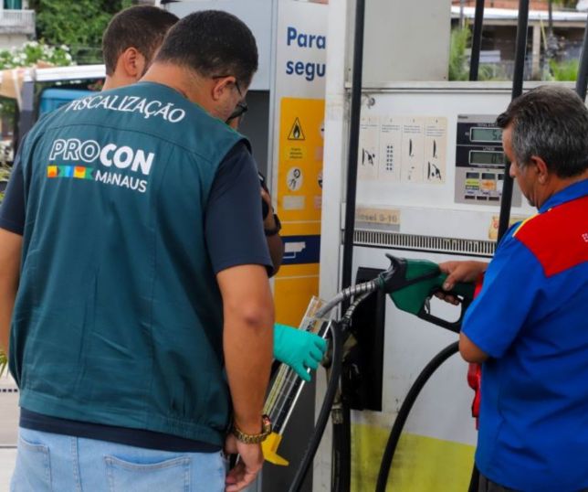 Procon Manaus aponta variação nos preços dos combustíveis e registra queda no diesel S500 em junho