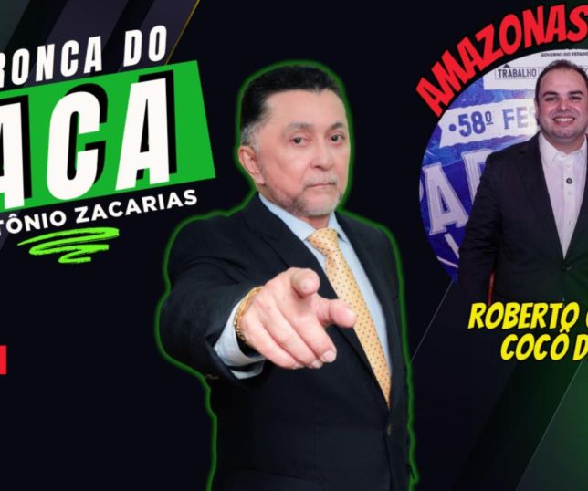 ‘A BRONCA DO ZACA’: ROBERTO CIDADE, O ‘COCÔ DE OURO’ SE DIVERTE NO FESTIVAL DE PARINTINS: QUANDO A IMAGEM DA FESTA CRUZA COM O CAOS NO ESTADO