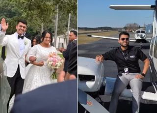 Noivo morre em queda de helicóptero minutos após deixar festa de casamento; noiva sobrevive