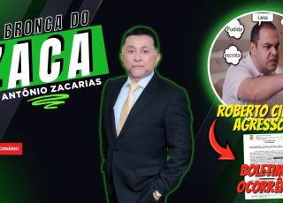 'A BRONCA DO ZACA': Indiciado pela Polícia Civil por violência psicológica, ameaça e injúria contra a ex-esposa, Roberto Cidade, o 'Cocô de Ouro', quer agora posar de bom moço