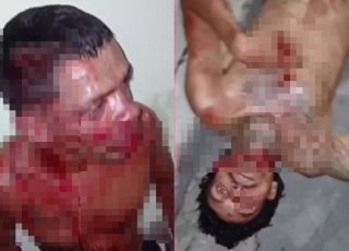 IMAGENS FORTES! Motociclistas recuperam moto de app roubada e suspeitos são espancados após serem encontrados por GPS. VEJA VÍDEOS