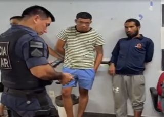 Denúncia anônima contra tráfico de drogas resulta na prisão de dois homens no bairro Praça 14 de Janeiro, Zona Sul de Manaus
