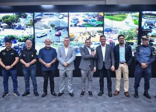 Cabo Maciel acompanha apresentação do Sistema Paredão ao governador de Rondônia no CICC