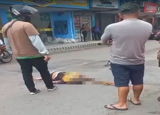 IMAGENS FORTES! Idoso fica gravemente ferido após ser atropelado violentamente por motociclista no bairro Cidade de Deus. VEJA VÍDEO