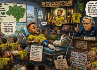 Neymar, o homem que  jogará na próxima rodada