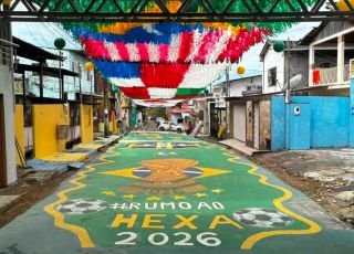 Rua Santa Isabel exibirá jogos do Brasil em telão LED e terá shows para animar torcedores